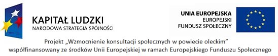 Projekt „Wzmocnienie konsultacji społecznych w powiecie oleckim”